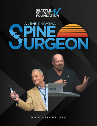 An Evening With A Spine Surgeon Series 2023 Banner